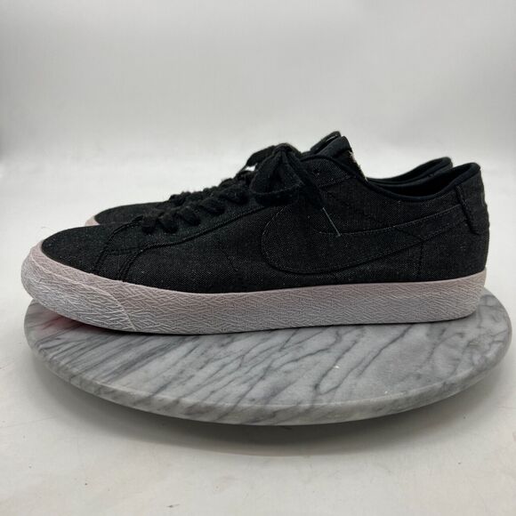 Nike Skate Shoes Mens 13 Zoom Blazer Low SB Deconstructed Anthracite Gray Canvas - Picture 4 of 11